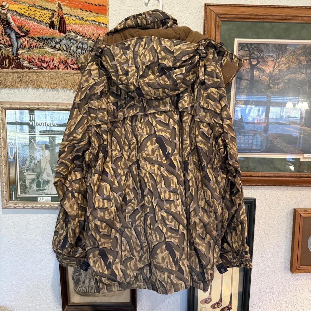 Vintage 90s RARE‎ Columbia Sportswear Delta Marsh Camo Hunting Jacket Size XL - Picture 9 of 9